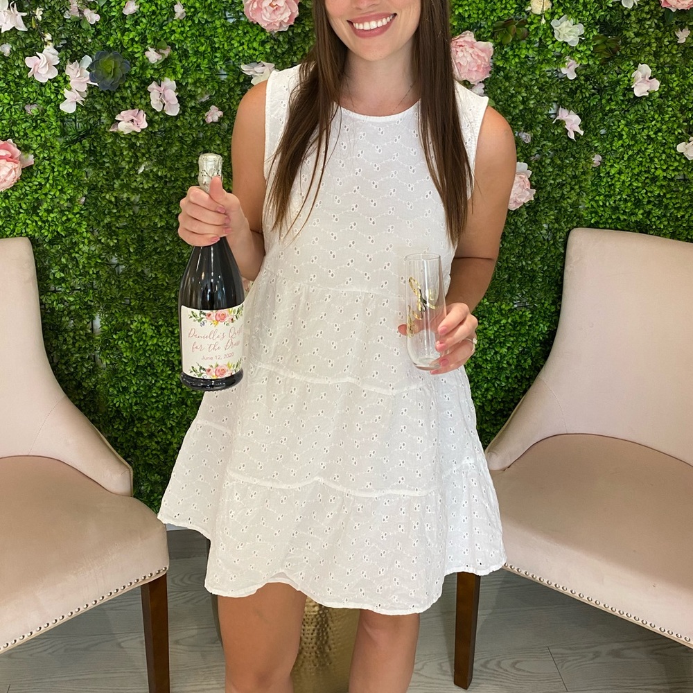 ASOS adorable white mini!
